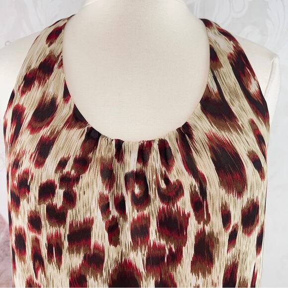 GAP Animal Print Tank Top Size Large - Picture 2 of 9